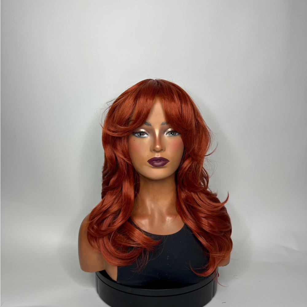 Glamorous Red Hair Wig for Women
